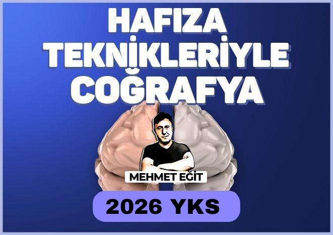 2026 YKS HAFIZA TEKNİKLERİYLE COĞRAFYA PAKETİ