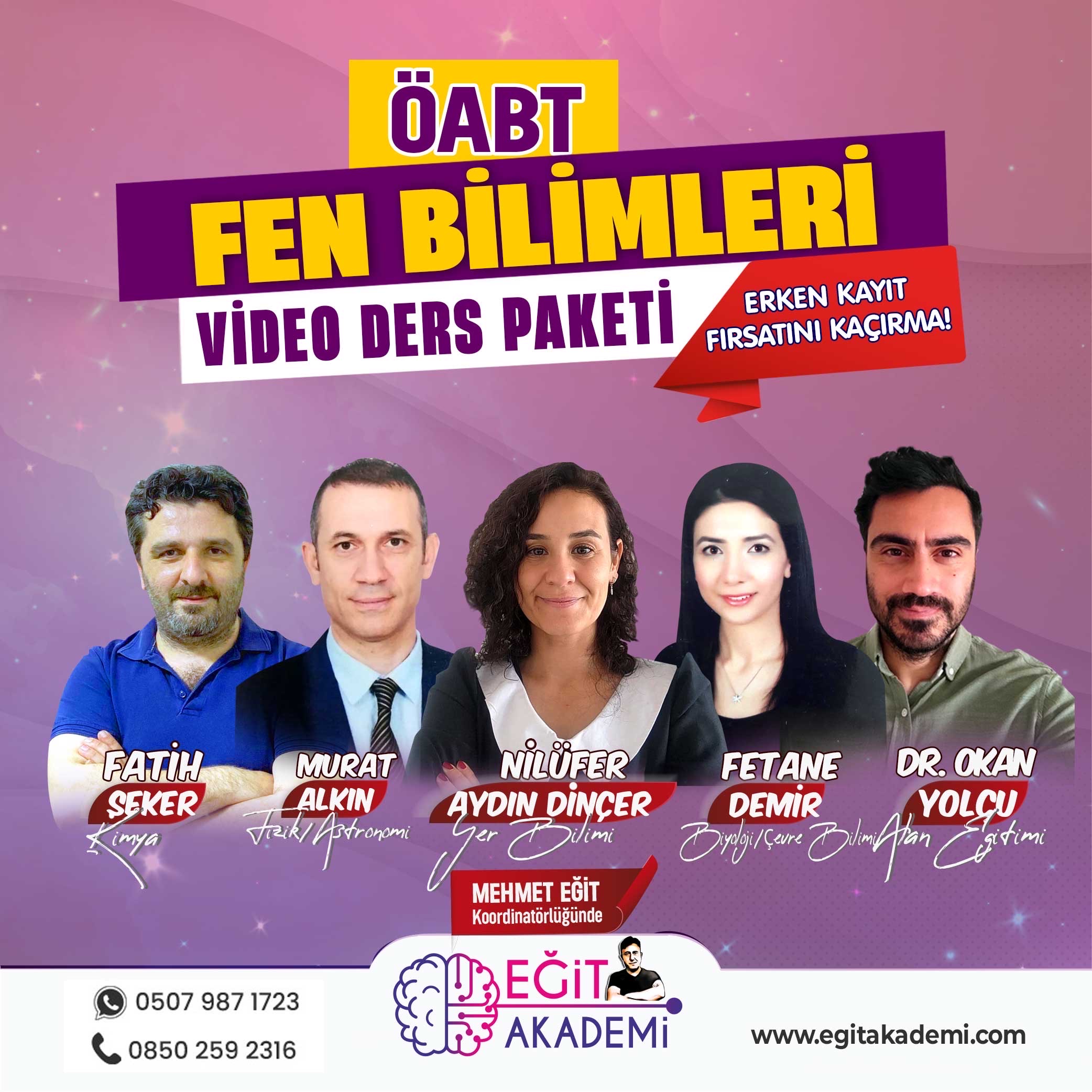 FEN ÖABT VİDEO DERS PAKETİ