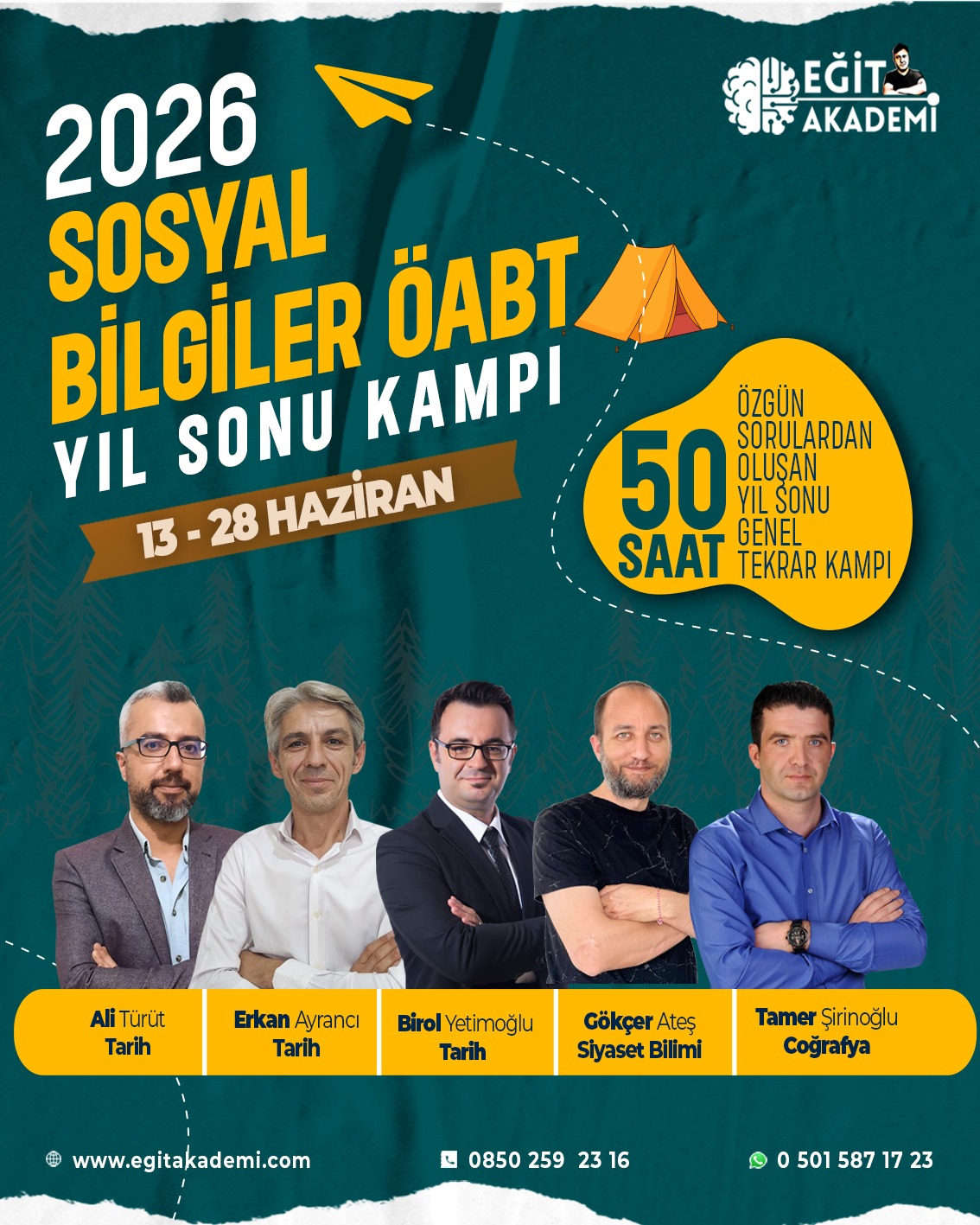 2026 SOSYAL ÖABT YIL SONU SORU ÇÖZÜM KAMPI