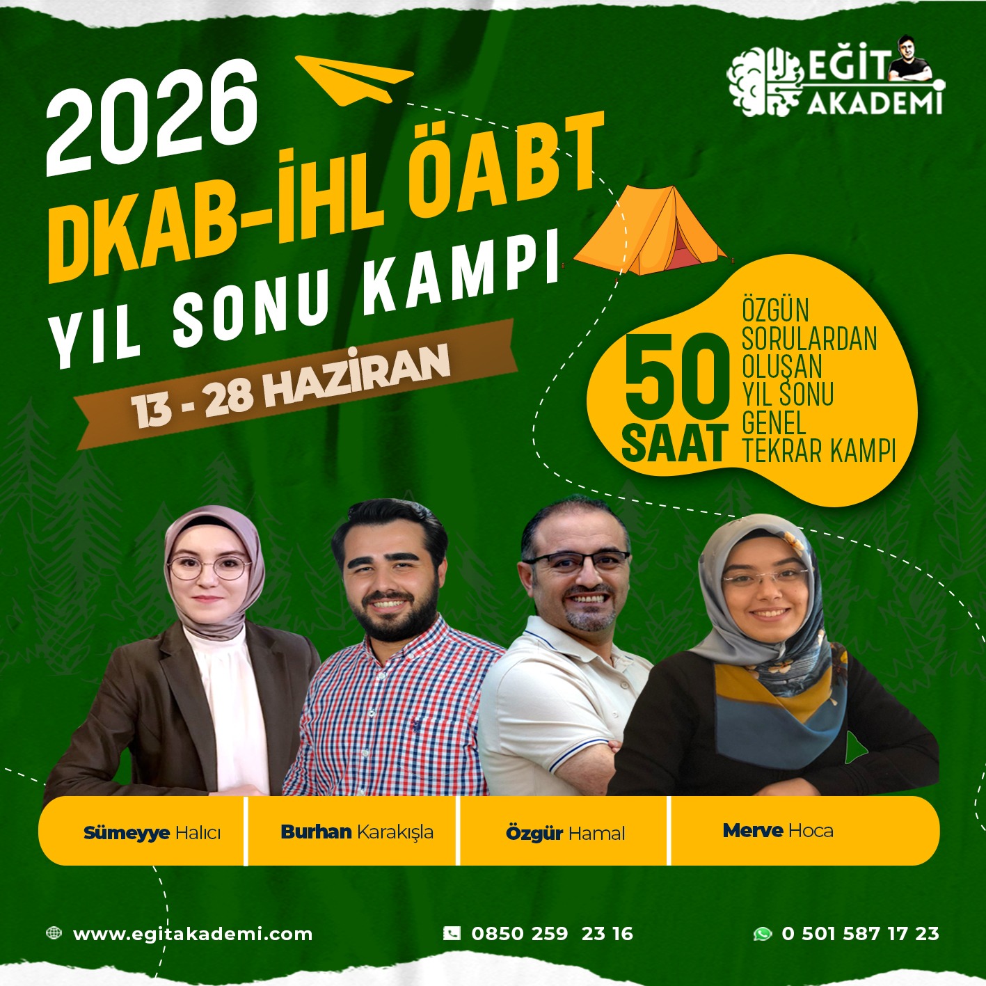 2026 DKAB İHL ÖABT & DHBT YIL SONU GENEL TEKRAR KAMPI