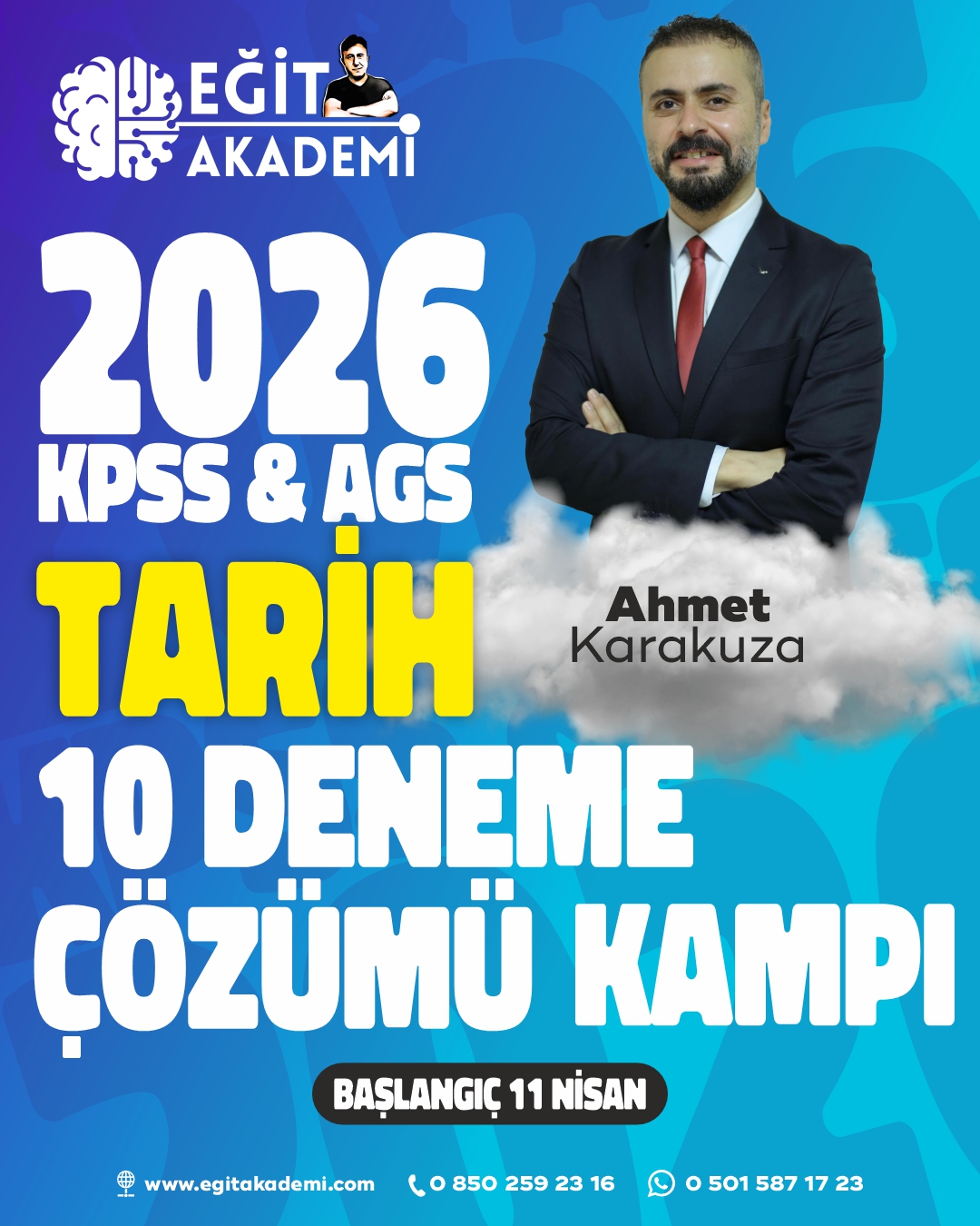 2026 KPSS & AGS TARİH 10’LU DENEME PAKETİ