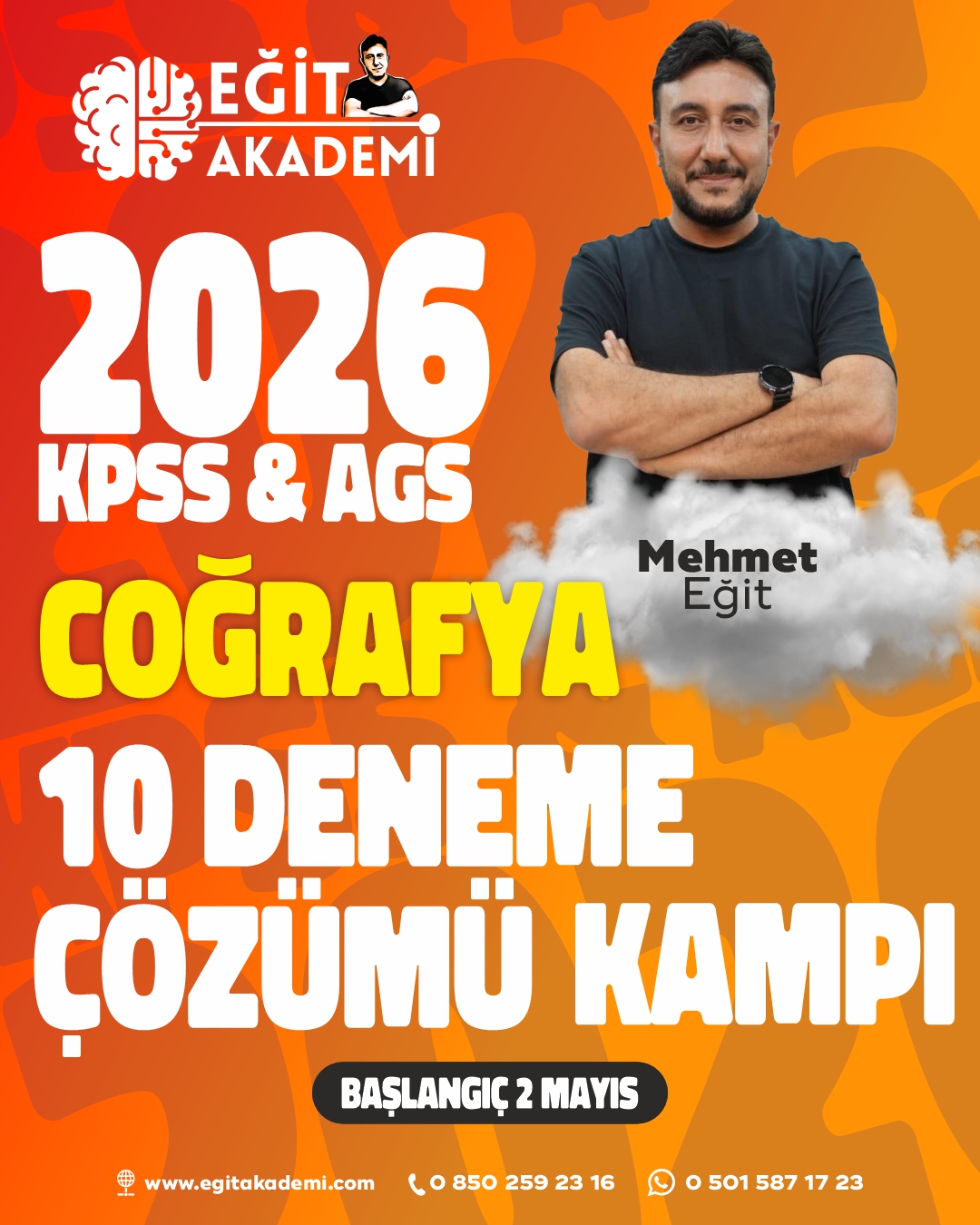 2026 KPSS & AGS COĞRAFYA 10’LU DENEME PAKETİ