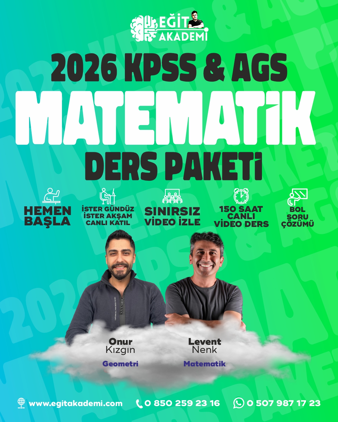 2026 KPSS&AGS MATEMATİK DERSİ