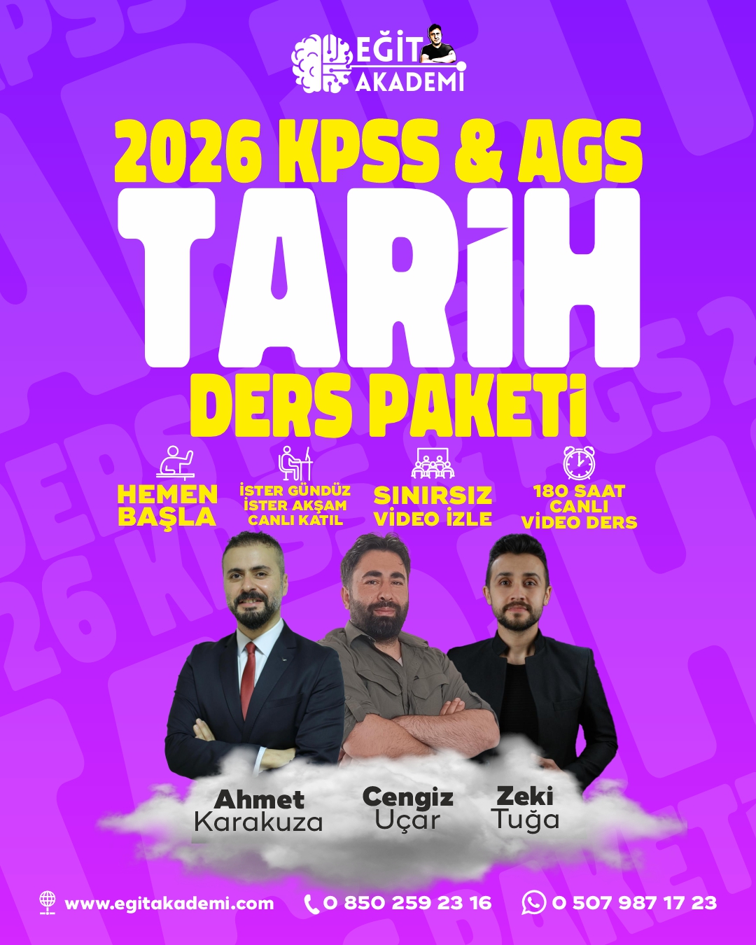 2026 KPSS&AGS TARİH DERSİ