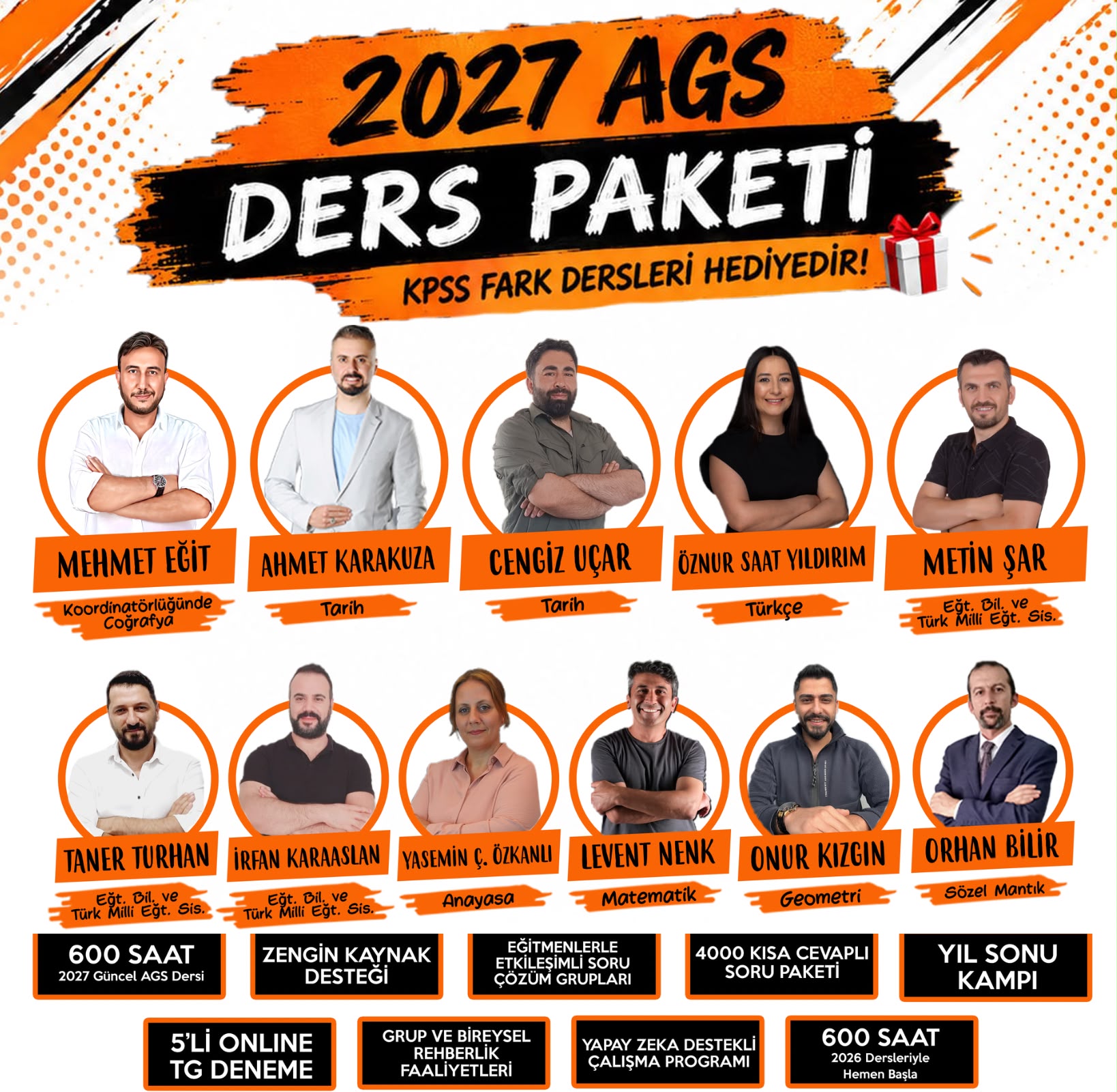 2027 AGS&KPSS - Canlı Ders/Video Ders 