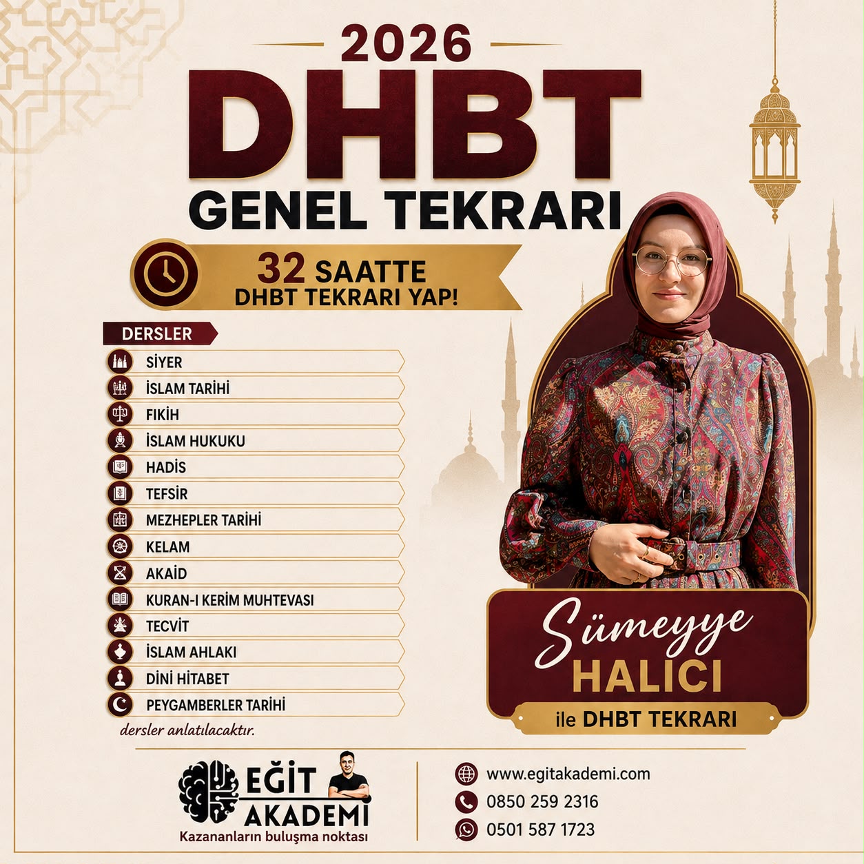 2026 DHBT GENEL TEKRAR (CANLI / VİDEO)
